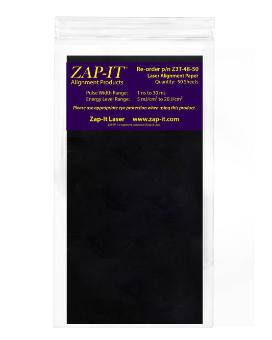 Z3T ZAP-IT® Paper 4 x 8 inches